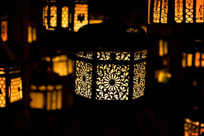 lanterne per giardino giapponese
